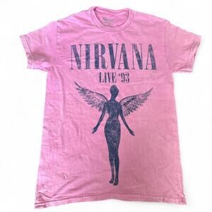 Nirvana In Utero Live '93 Tour T-Shirt S
